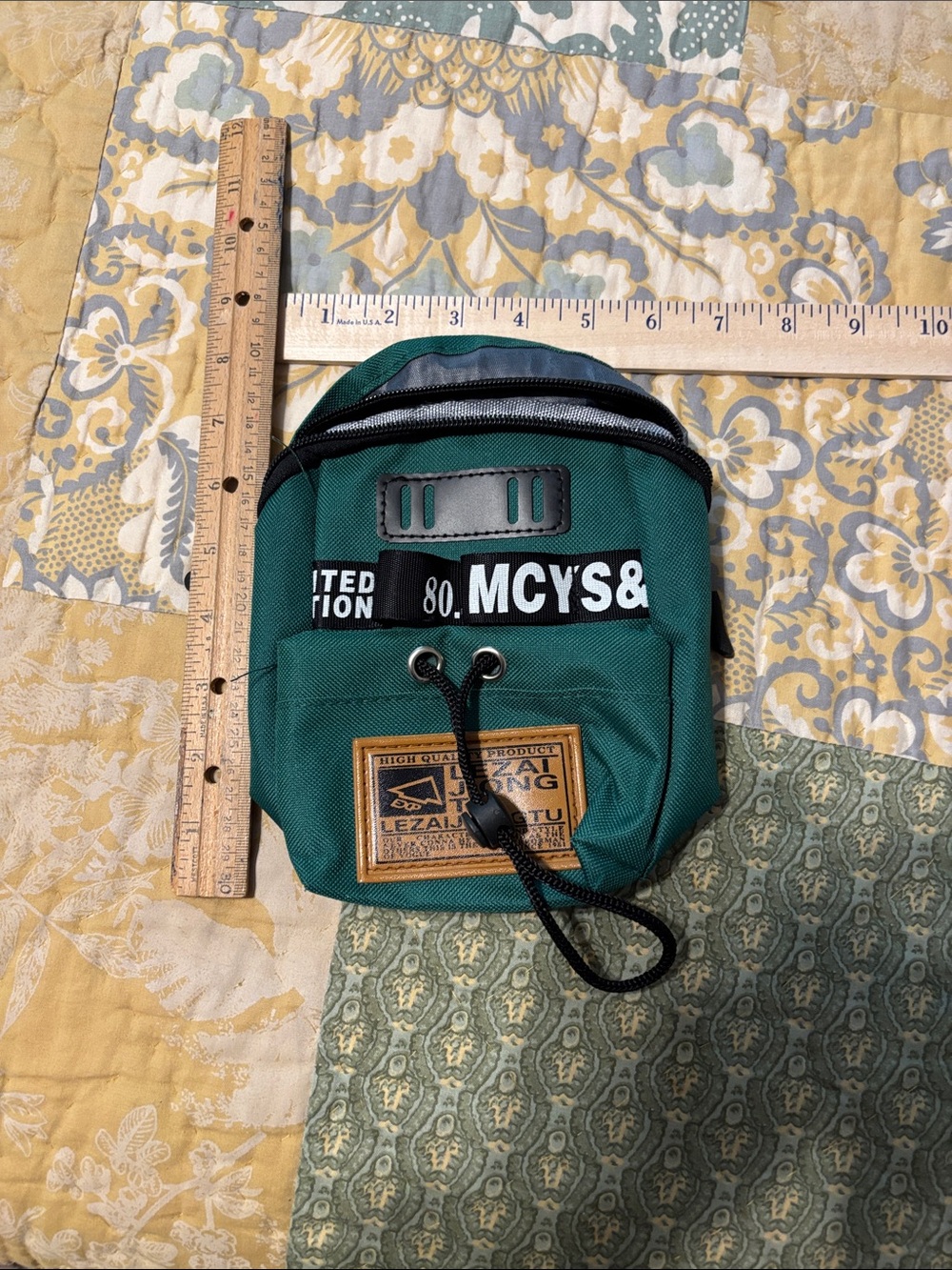 MCYS&JPN Green Crossbody Bag-Limited Edition